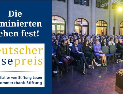 Nominierung für den Deutschen Lesepreis der Stiftung Lesen